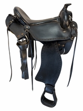 16 Inch Used Imus Trail Saddle Medium Tree