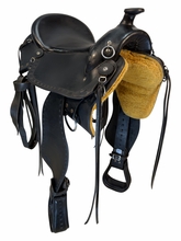 16 Inch Used Imus Trail Saddle Medium Tree