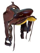 16 Inch Used Imus Trail Saddle Medium Tree