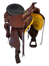 16 Inch Used Imus Trail Saddle Medium Tree
