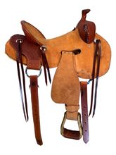 16 Inch Used J Stead Ranch Saddle