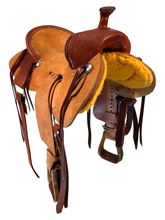 16 Inch Used J Stead Ranch Saddle