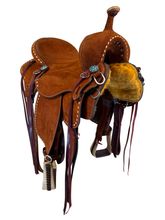 16 Inch Used JC Martin Barrel Saddle 1615