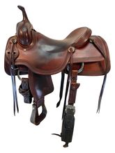 16 Inch Used Jeff Smith Cutting Saddle