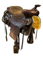 PRICE REDUCED! 16 Inch Used Jerry Jensen Trail Saddle