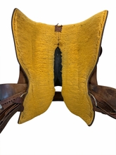 16 Inch Used Josh Visser Reining Saddle Medium Tree C  93 Custom