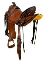 16 Inch Used JR Miller Wade Ranch Saddle 191 *Free Shipping*