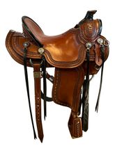 16 Inch Used JR Miller Wade Ranch Saddle 191 *Free Shipping*