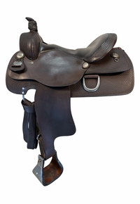 16 Inch Used King Series Trail Saddle Wide Tree 9126