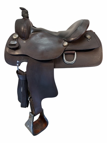 HOLD 2026/06/05e  16 Inch Used King Series Trail Saddle Wide Tree 9126