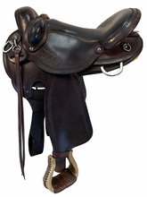 16 Inch Used Kuda Endurance Saddle Medium Flex Tree 160
