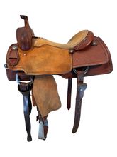16 Inch Used Martin Cutting Saddle X Wide Tree