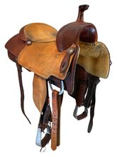 16 Inch Used Martin Cutting Saddle X Wide Tree