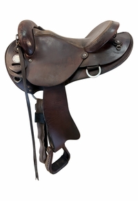 16 Inch Used National Bridle Shop Endurance Saddle Medium Tree 2624