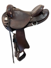 16 Inch Used National Bridle Shop Endurance Saddle Medium Tree 2624