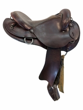 16 Inch Used National Bridle Shop Endurance Saddle Medium Tree 2624