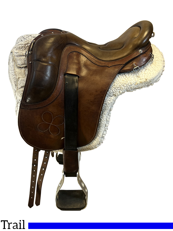 16 Inch Used Orthoflex Endurance Trail Saddle E 402 *Free Shipping*
