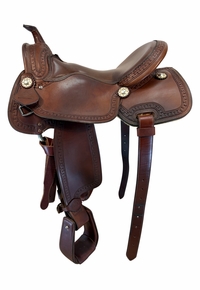 SOLD 2026/05/08  16 Inch Used OSS Trail Saddle Wide Tree
