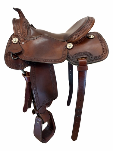 SOLD 2026/05/08  16 Inch Used OSS Trail Saddle Wide Tree