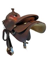 16 Inch Used Pards Western Shop Reining Saddle Wide Tree