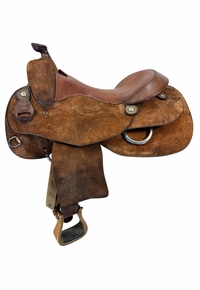 16 Inch Used Pards Western Shop Reining Saddle Wide Tree The Qualifier