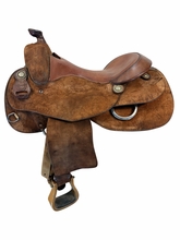16 Inch Used Pards Western Shop Reining Saddle Wide Tree The Qualifier