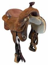 16 Inch Used Pards Western Shop Reining Saddle Wide Tree The Qualifier
