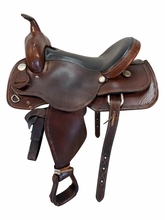 16 Inch Used RanTen Trail Saddle Medium Tree