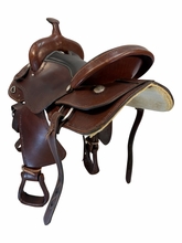 16 Inch Used RanTen Trail Saddle Medium Tree