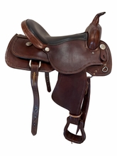 16 Inch Used RanTen Trail Saddle Medium Tree