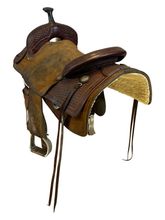 PRICE REDUCED! 16 Inch Used Reinsman Cutting Saddle *Free Shipping*