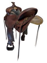 16 Inch Used Reinsman Trail Saddle Medium Tree 4100