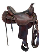 16 Inch Used Reinsman Trail Saddle Medium Tree 4100