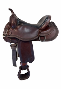 16 Inch Used Reinsman Trail Saddle Wide Flex Tree 4134