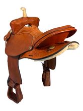16 Inch Used Riders Choice Barrel Saddle 1625R