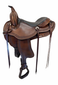 16 Inch Used Riders Choice Trail Saddle Medium Tree