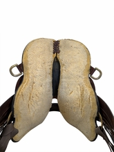 HOLD 2026/04/08c 16 Inch Used Rocking R Trail Saddle Wide Tree