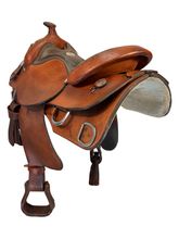 HOLD 2025/09/15j  16 Inch Used Rocking R Training Saddle 1300