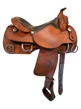 HOLD 2025/09/15j  16 Inch Used Rocking R Training Saddle 1300