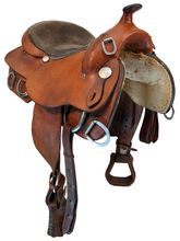 HOLD 2025/09/15j  16 Inch Used Rocking R Training Saddle 1300