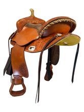 16 Inch Used Ruffs Barrel Saddle