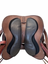 16 Inch Used Schleese Saddlery Adjustable Trail Saddle