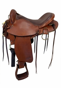 16 Inch Used Sharon Saare Endurance Saddle Medium Tree 272