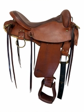 16 Inch Used Sharon Saare Endurance Saddle Medium Tree 272
