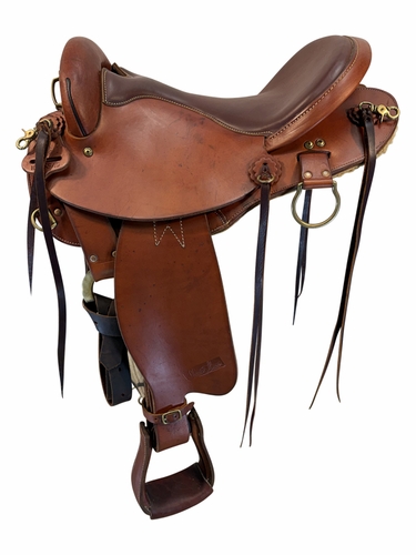 HOLD 2026/06/11j  16 Inch Used Sharon Saare Endurance Saddle Medium Tree 272