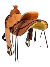 16 Inch Used Showman Wade Ranch Saddle