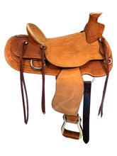 16 Inch Used Showman Wade Ranch Saddle