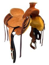 16 Inch Used Showman Wade Ranch Saddle