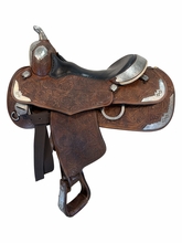 PRICE REDUCED!  16 Inch Used Silver Mesa Show Saddle Medium Tree