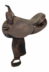 16 Inch Used Simco Trail Saddle 711